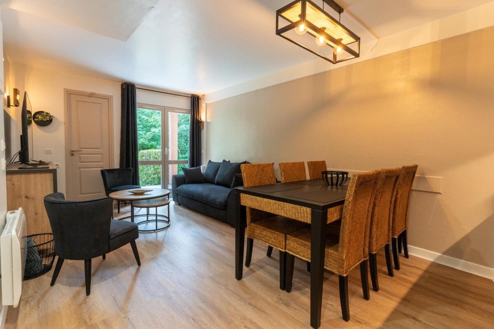 Beautiful Flat With Swimming Pool Tennis Court And Private Car Parking 09 Le Touquet Luaran gambar